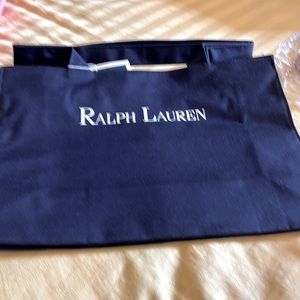 New Ralp Lauren canvas tote